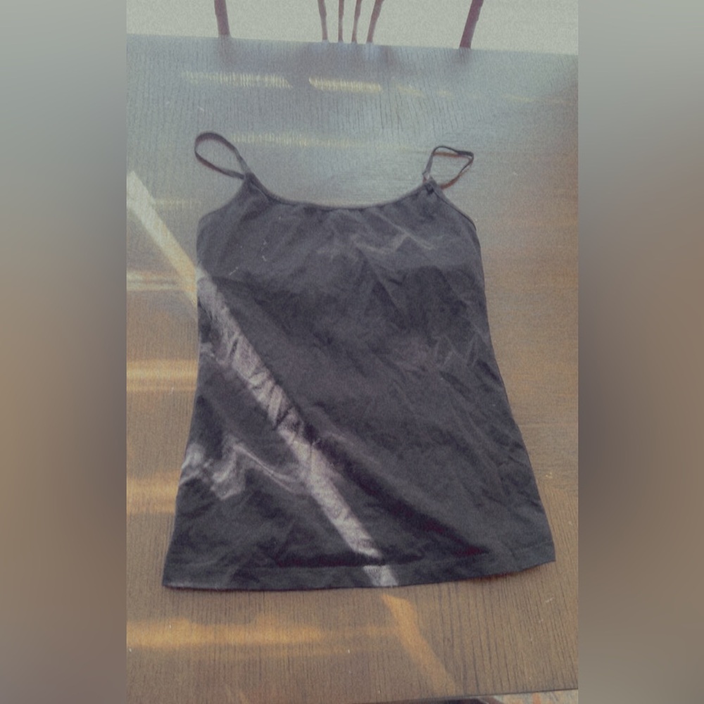 Black tank top